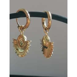 Golden Sun Earrings