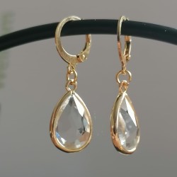 Golden Drop Earrings