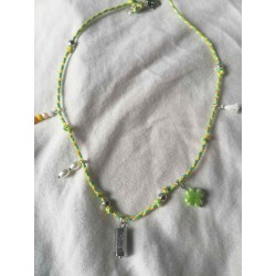 Green Clover Necklace