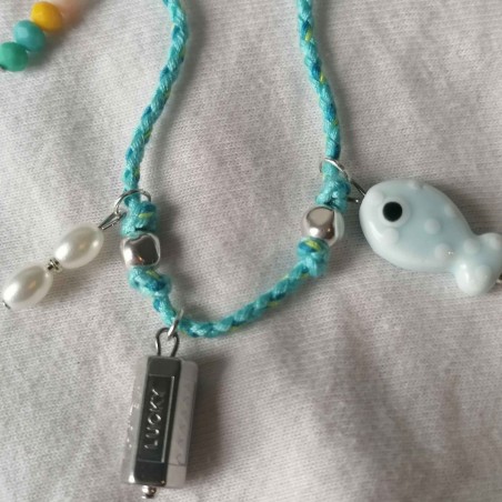 Blue Sea Necklace