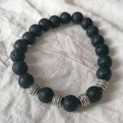 Lava Stone Bracelet