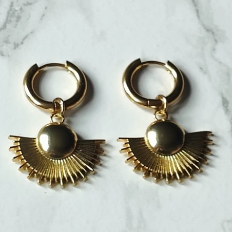 Golden Sun Earrings