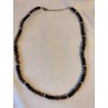 Beaded Necklace Silver