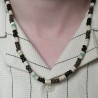 Beaded Necklace Blue