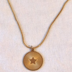 Coin Necklace Gold