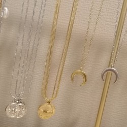 Coin Necklace Gold