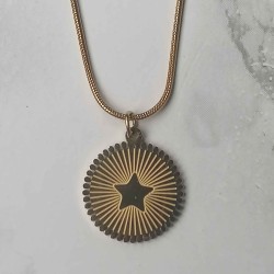 Coin Necklace Gold