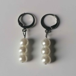 Long Pearl Earrings