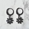 Silver Flower Earrings